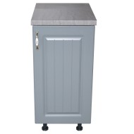 Corp inferior cu 1 Usa Zebra, Alb/MDF Gri, si blat Beton 40 x 85 x 60 Corp inferior cu 1 Usa Zebra, Alb/MDF Gri, si blat Beton 40 x 85 x 60